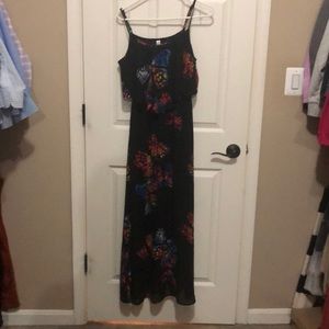 Butterfly maxi dress